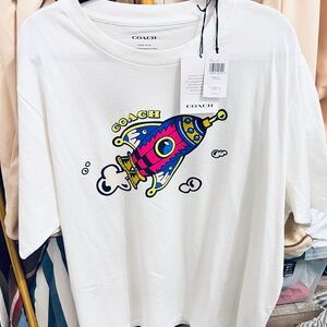 Coach Classic White Tee